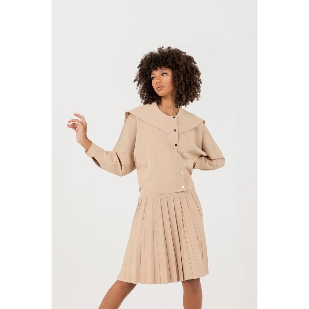 NWT SOLD OUT IN SIZE XL ALEEZA PARIS PLEATED WONDER SKIRT